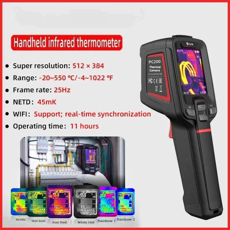 Thermal Imaging Camera 256X192 - Cámara térmica 256x192 512X384 Super IR