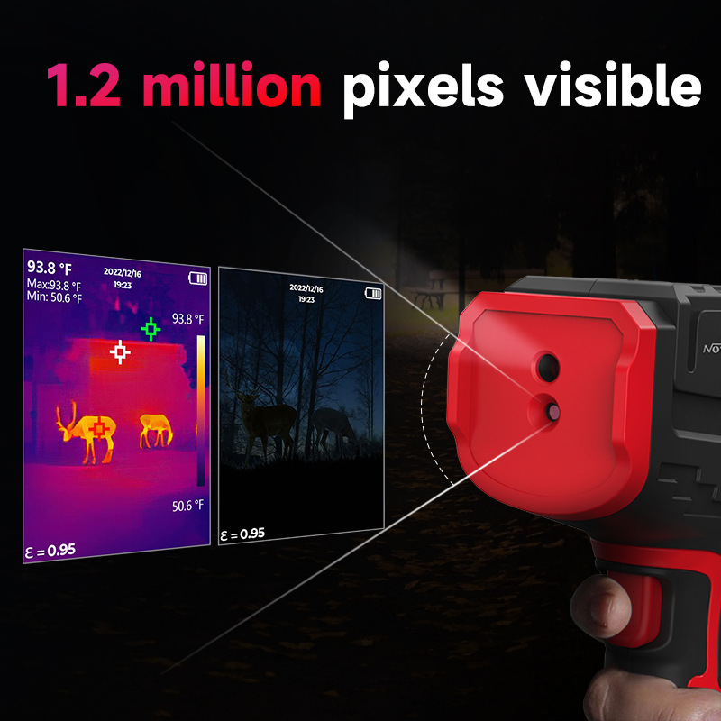 Termómetro de medición de temp - Nf 521 Thermal Imaging Camera reseña y precio