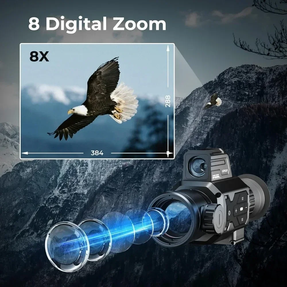 Telescopio de visión nocturna  - Hunting Thermal Imaging Scope reseña y precio