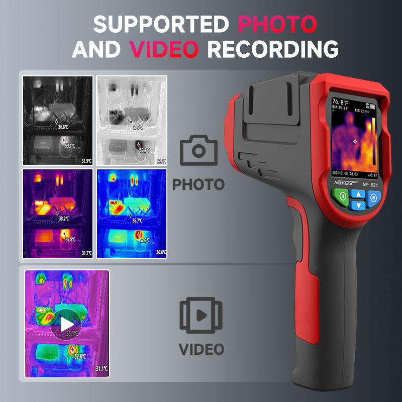 Cámara Termográfica Industrial - Nf 521 Thermal Imaging Camera reseña y precio