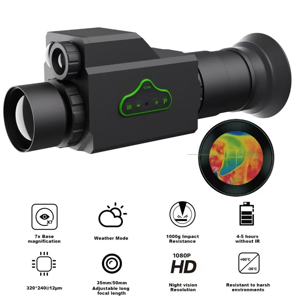 Cámara Telescópica Monocular c - Hunting Thermal Imaging Scope reseña y precio